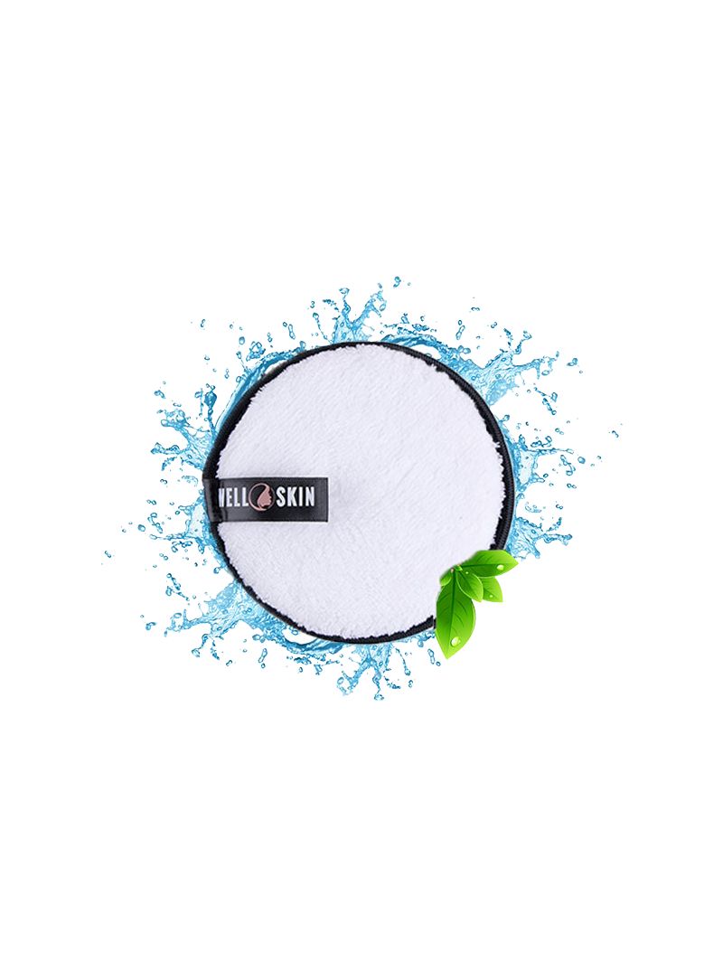DISQUE DEMAQUILLANT LAVABLE & REUTILISABLE - WELLSKIN