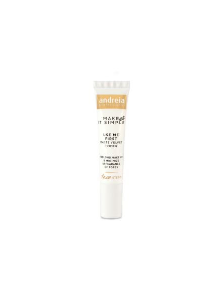 USE ME FIRST - BASE MATTE VELVET PRIMER - ANDREIA - MAKE UP IT SIMPLE