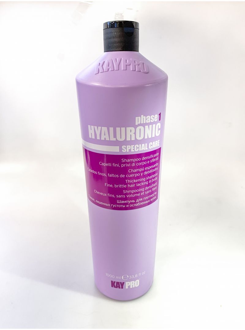 SHAMPOING DENSIFIANT CHEVEUX FINS HYALURONIC- KAYPRO