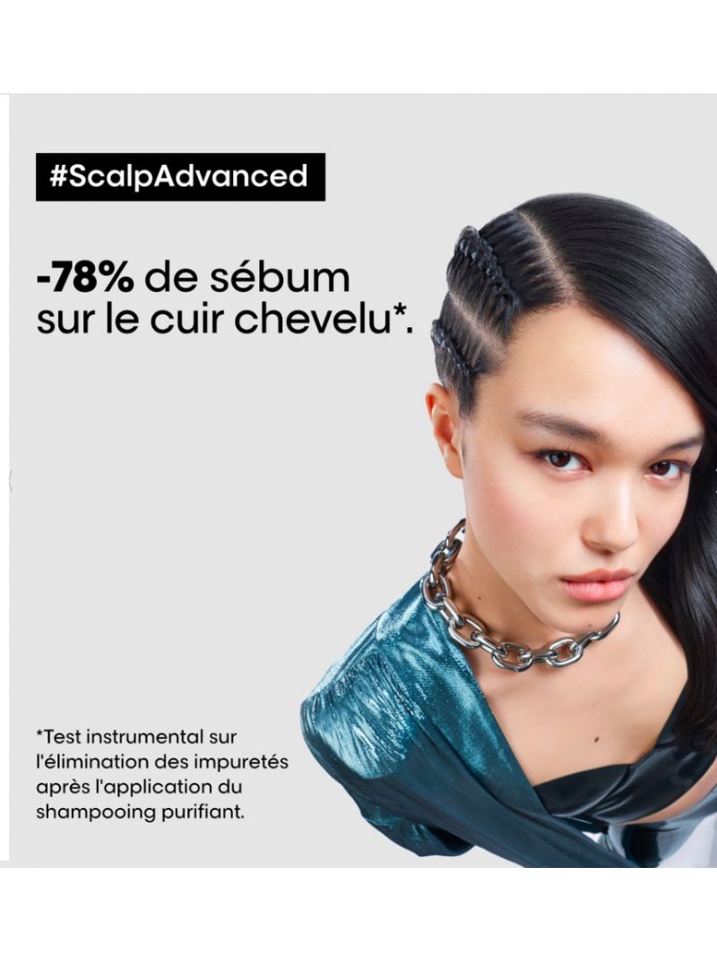 SHAMPOING DERMO PURIFIANT ANTI-GRAS SCALP ADVANCED - L'OREAL PROFESSIONNEL