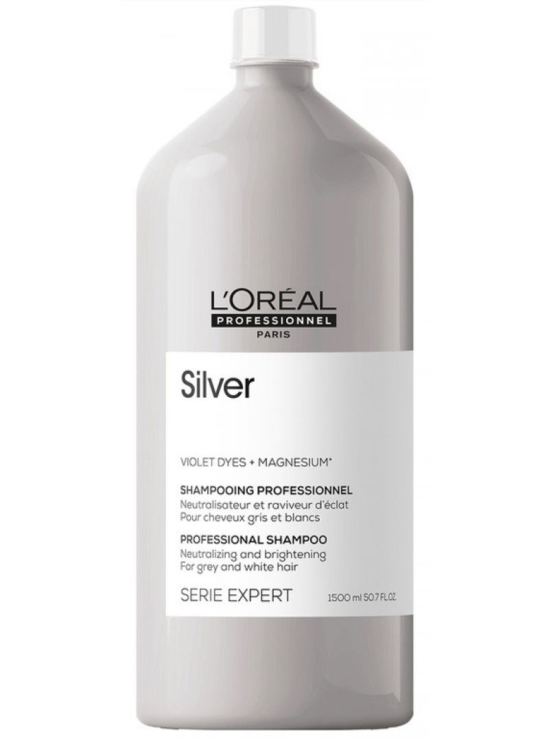 SHAMPOING SILVER - NOUVELLE SERIE EXPERT L'OREAL PROFESSIONNEL