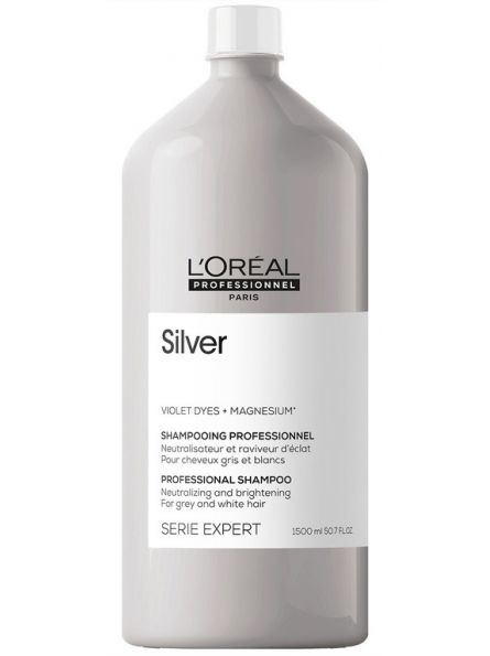 SHAMPOING SILVER - NOUVELLE SERIE EXPERT L'OREAL PROFESSIONNEL