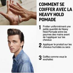 HEAVY HOLD POMADE - AMERICAN CREW