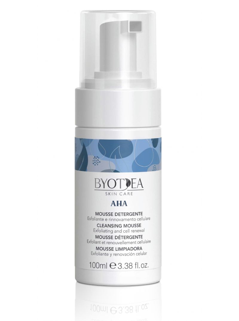 MOUSSE DETERGENTE EXFOLIANTE - GAMMA AHA - BYOTEA