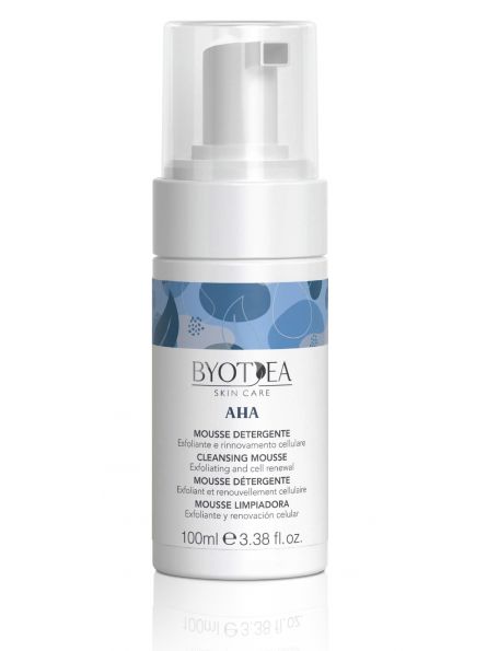MOUSSE DETERGENTE EXFOLIANTE - GAMMA AHA - BYOTEA