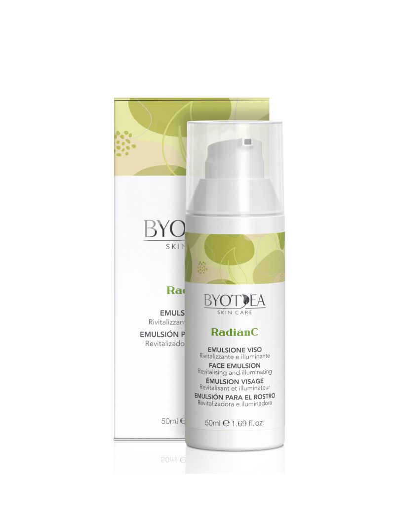 EMULSION VISAGE REVITALISANTE - GAMME RADIANC - BYOTEA