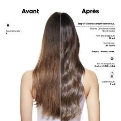BLOND STUDIO BAUME DECOLORANT VIOLET 8 TONS BONDER INSIDE - L'OREAL