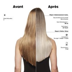 BLOND STUDIO BAUME DECOLORANT VIOLET 8 TONS BONDER INSIDE - L'OREAL