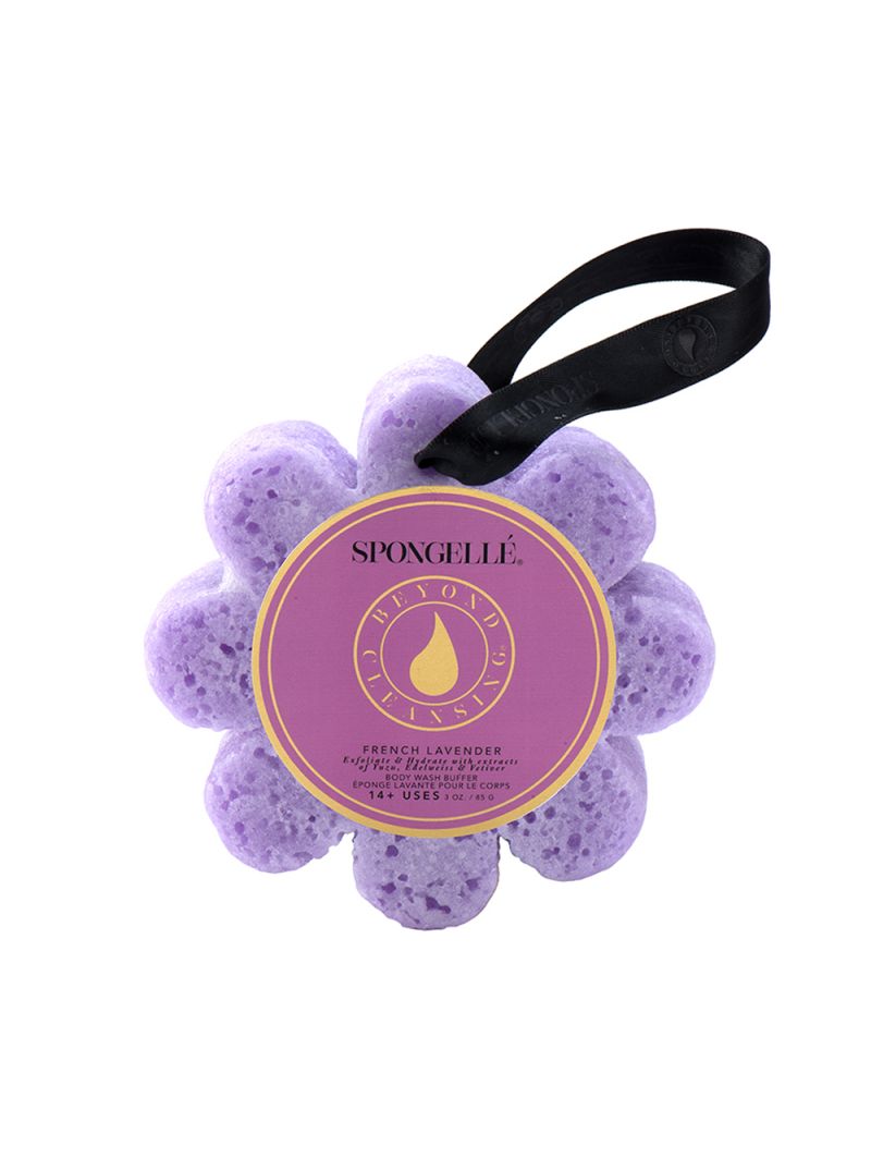 Spongellé Eponge fleur lavande 