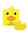 Spongellé Eponge enfant canard 12 utilisations
